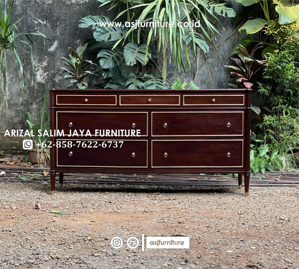 Drawer Cabinet Jati Caracole Modern