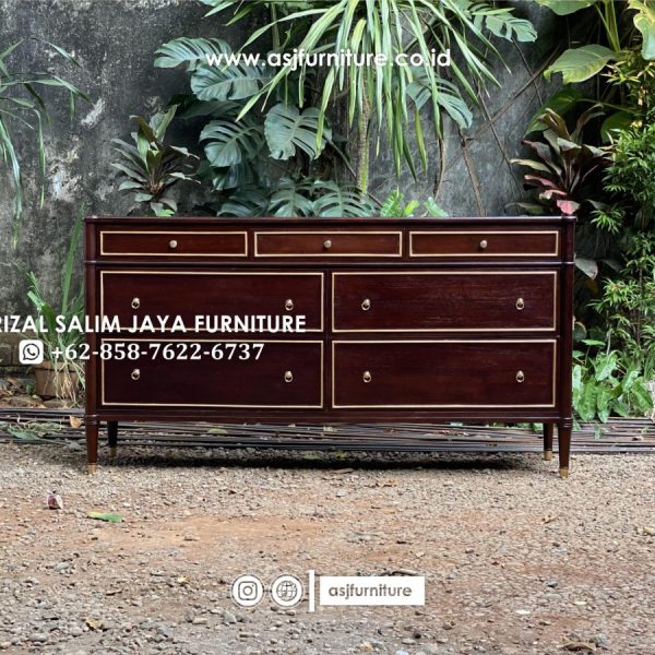 Drawer Cabinet Jati Caracole Modern
