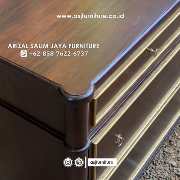 Drawer Cabinet Jati Caracole Modern
