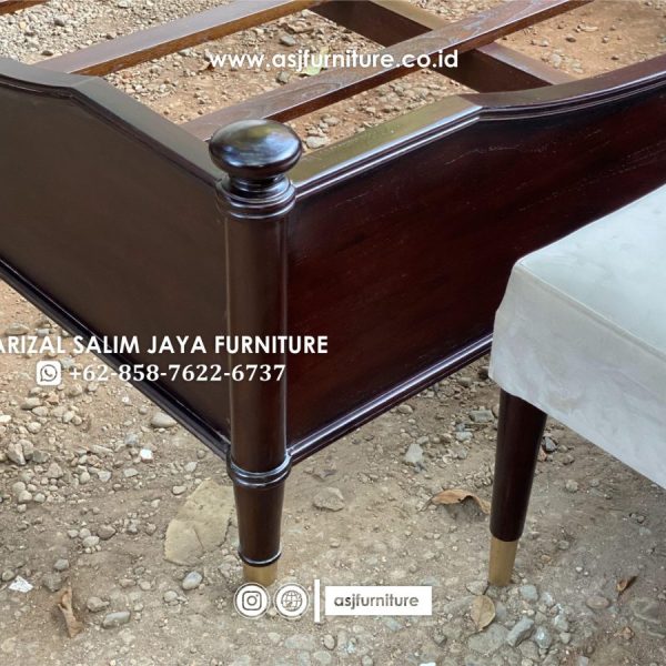 Set Tempat Tidur Jati Caracole Modern