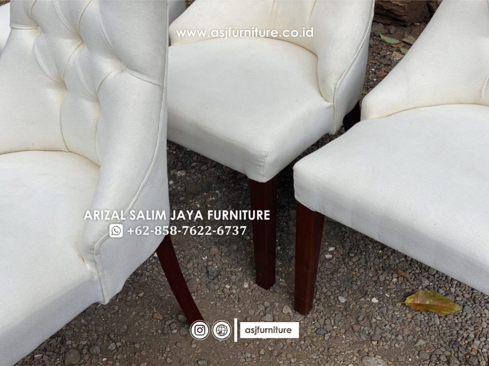 Kursi Makan Jati Busa Modern Minimalis