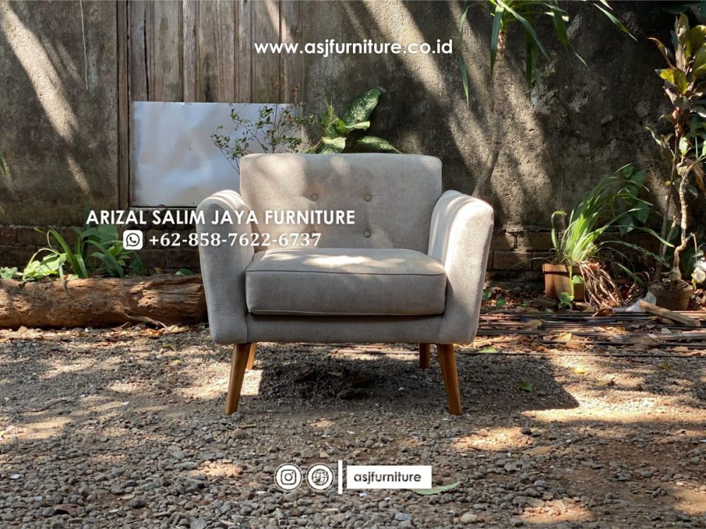 Sofa Retro Jati Modern Minimalis