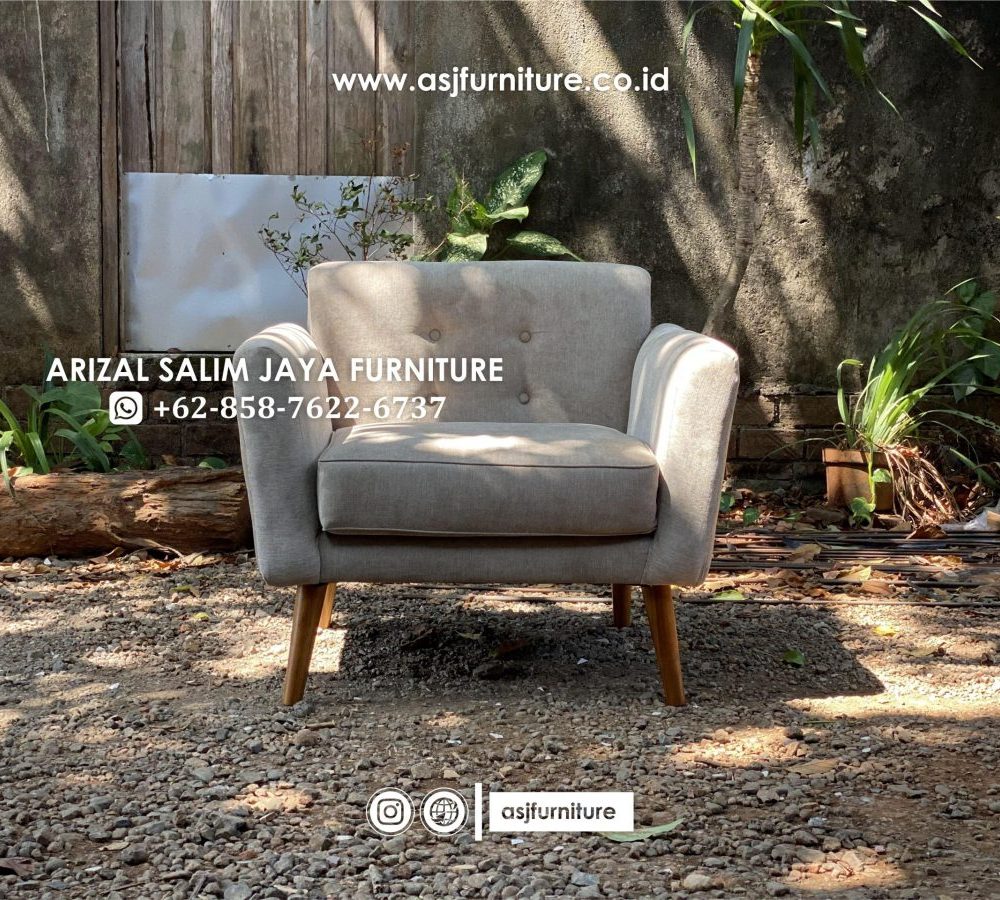 Sofa Retro Jati Modern Minimalis