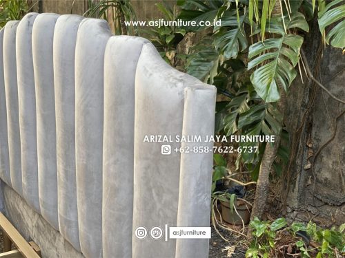 Ranjang Tempat Tidur Sandaran Busa Minimalis