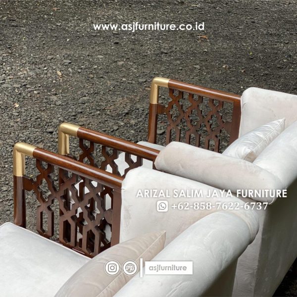 Kursi Sofa Jati 1 Seater Single Caracole