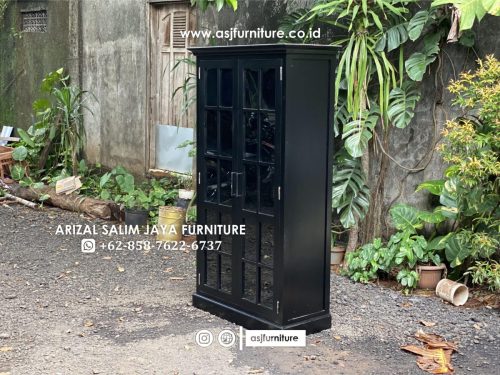 Lemari Hias Pajangan 2 Pintu Kaca Minimalis Lemari Hias Pajangan 2 Pintu Kaca Minimalis