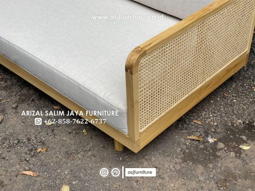 Kursi Bale Bale Jati Rotan Modern Kursi Bale Bale Jati Rotan Modern