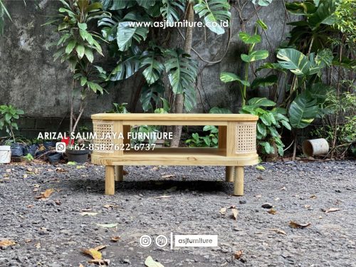 Meja Tamu Jati Rotan Minimalis Meja Tamu Jati Rotan Minimalis