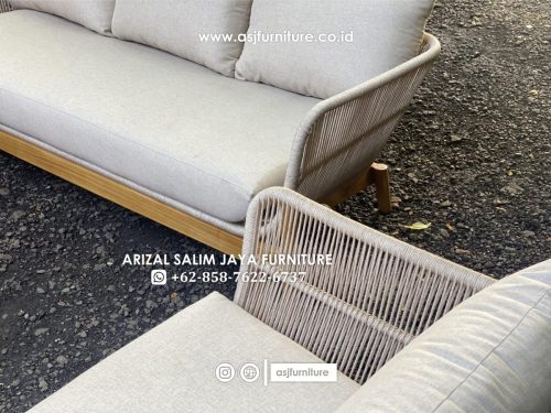 Kursi Balkon Jati Tali Rope Modern Kursi Balkon Jati Tali Rope Modern