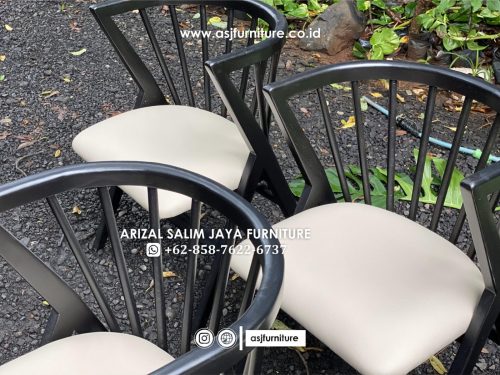 Kursi Makan Duco Hitam Jari Jari Modern Kursi Makan Duco Hitam Jari Jari Modern