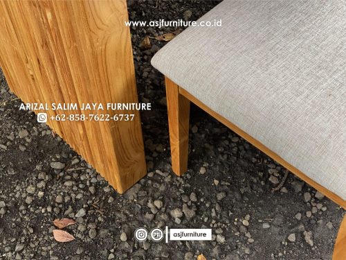 Set Meja Makan Jati Salur 4 Kursi Minimalis Set Meja Makan Jati Salur 4 Kursi Minimalis