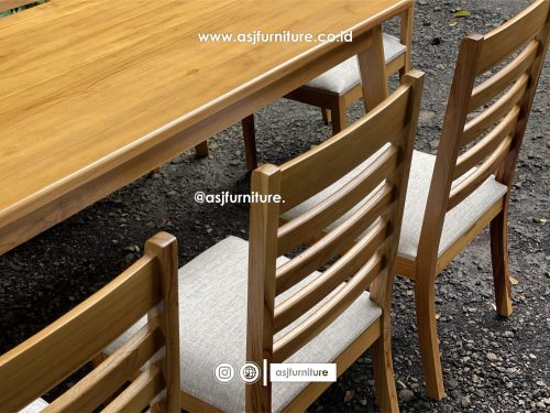 Set Meja Makan Jati 8 Kursi Sofa Modern Minimalis Set Meja Makan Jati 8 Kursi Sofa Modern Minimalis