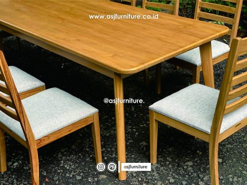 Set Meja Makan Jati 8 Kursi Sofa Modern Minimalis Set Meja Makan Jati 8 Kursi Sofa Modern Minimalis