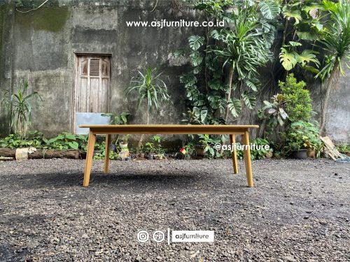 Meja Makan Jati Retro Modern Minimalis Meja Makan Jati Retro Modern Minimalis
