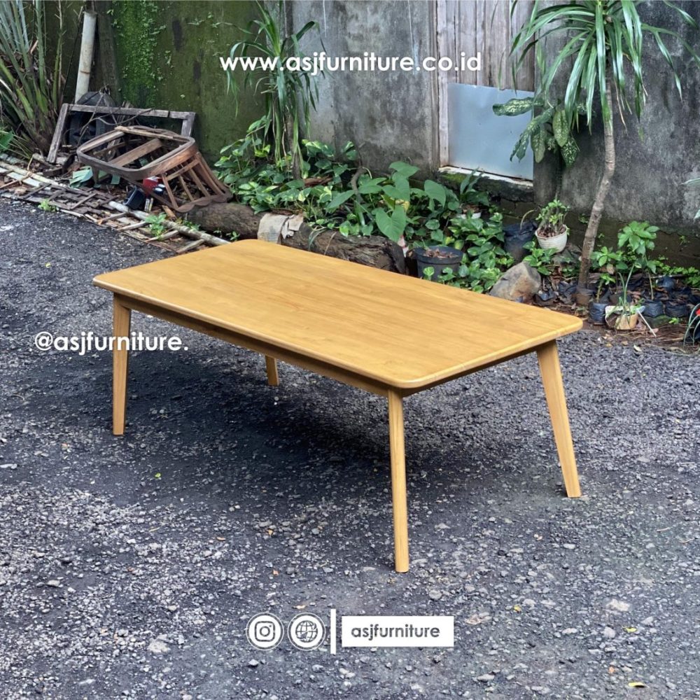 Meja Makan Jati Retro Modern Minimalis