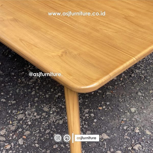 Meja Makan Jati Retro Modern Minimalis