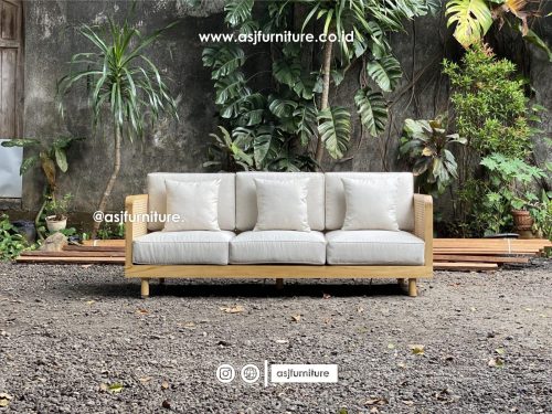 Kursi Tamu Sofa 3 Dudukan Jati Rotan Modern Minimalis Kursi Tamu Sofa 3 Dudukan Jati Rotan Modern Minimalis