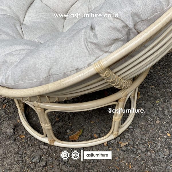 Kursi Rotan Santai Busa Modern Minimalis