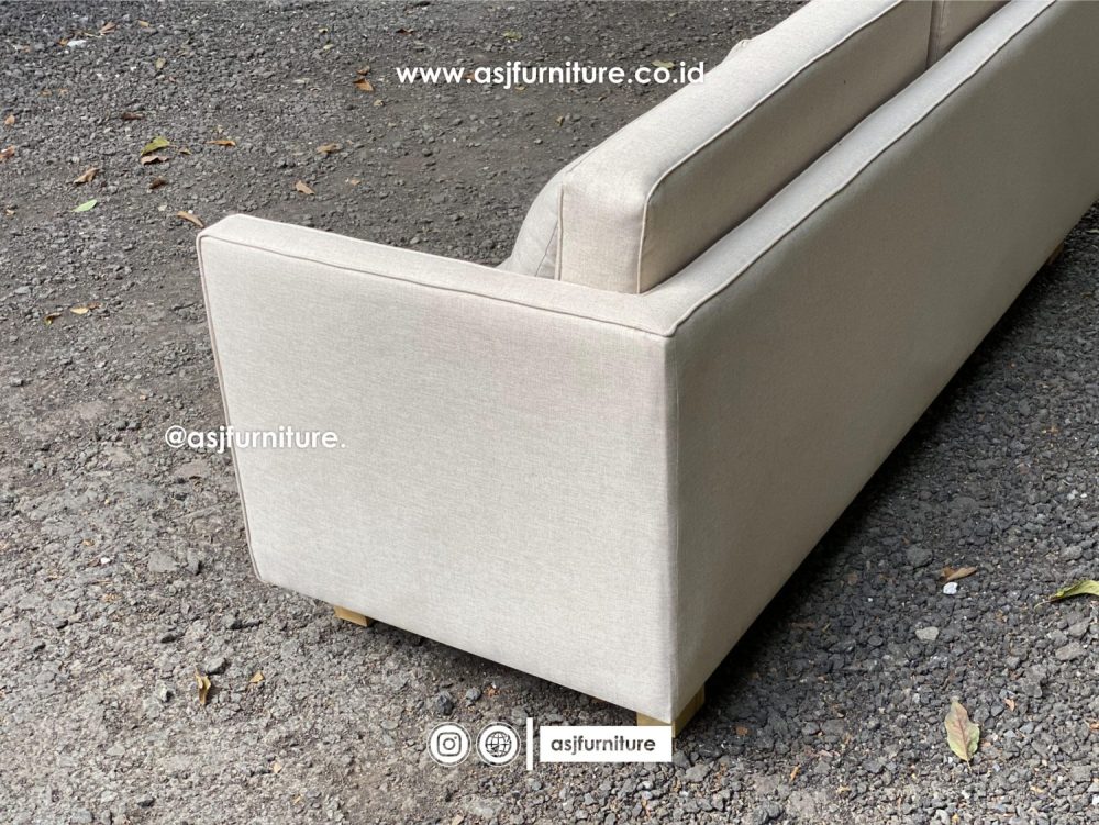 Kursi Sofa Jati Japandi Minimalis