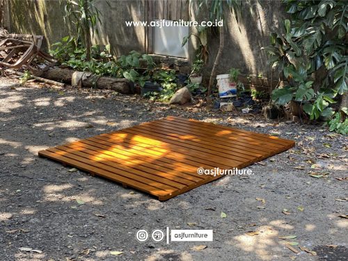 Dipan Tidur Lipat Lesehan Jati Japandi Minimalis