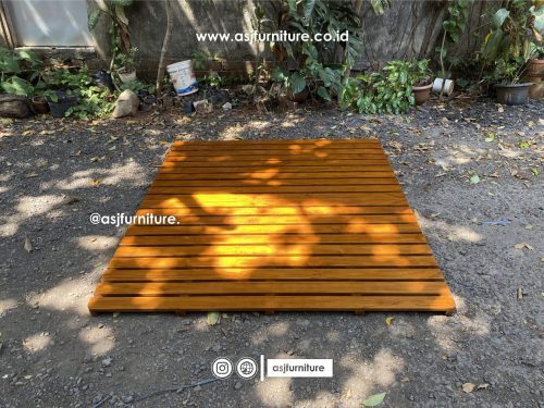 Dipan Tidur Lipat Lesehan Jati Japandi Minimalis