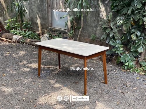 Meja Makan Jati Marmer Klasik Modern Meja Makan Jati Marmer Klasik Modern