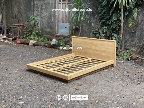 Tempat Tidur Kayu Jati Modern Minimalis Tempat Tidur Kayu Jati Modern Minimalis