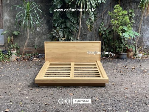 Tempat Tidur Kayu Jati Modern Minimalis Tempat Tidur Kayu Jati Modern Minimalis