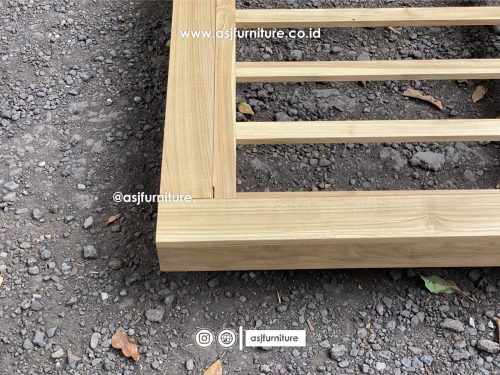 Tempat Tidur Kayu Jati Modern Minimalis Tempat Tidur Kayu Jati Modern Minimalis