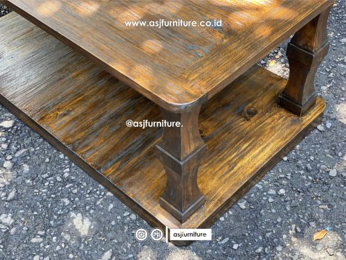 Meja Tamu Rustic Klasik Kayu Jati Modern Meja Tamu Rustic Klasik Kayu Jati Modern