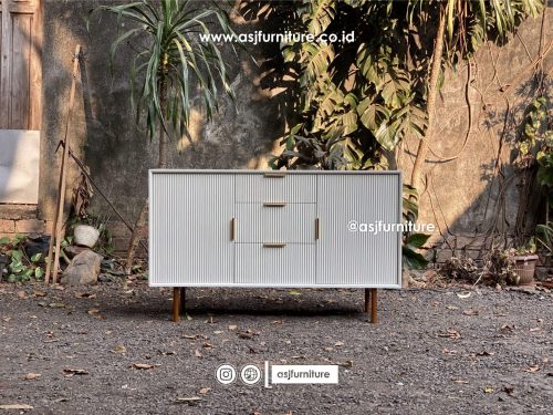 Bufet Putih Pintu Laci Salur Minimalis Bufet Putih Pintu Laci Salur Minimalis