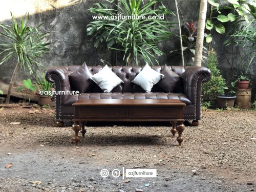 Sofa Tamu Set Jati Chester Mewah Klasik Sofa Tamu Set Jati Chester Mewah Klasik
