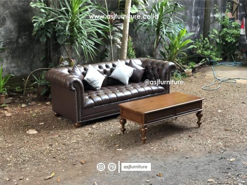 Sofa Tamu Set Jati Chester Mewah Klasik Sofa Tamu Set Jati Chester Mewah Klasik