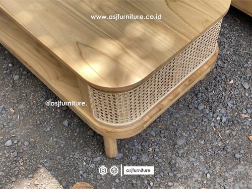 Kursi Sofa Set Jati Rotan Japandi Modern Minimalis Kursi Sofa Set Jati Rotan Japandi Modern Minimalis