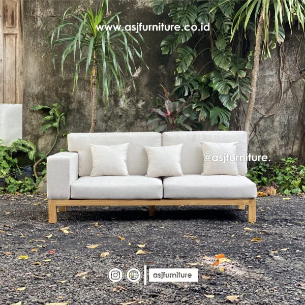 Kursi Sofa Jati Armchair Right Modern Minimalis