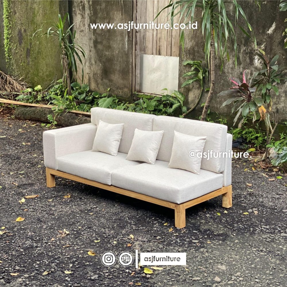 Kursi Sofa Jati Armchair Right Modern Minimalis