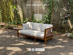 Kursi Sofa Jati 3 Dudukan Klasik Minimalis