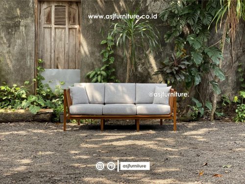 Kursi Sofa Jati 3 Dudukan Klasik Minimalis